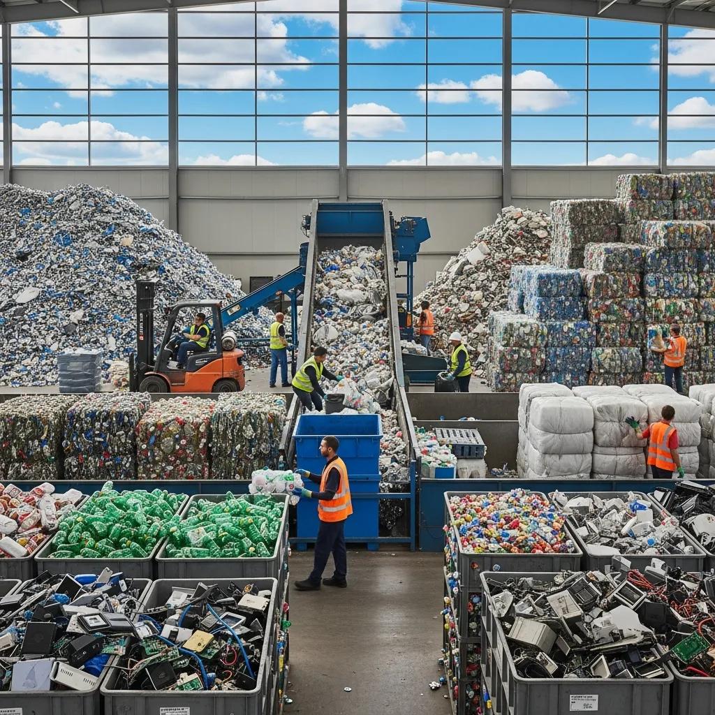 Recycling facility in Fort McMurray focusing on eco-friendly junk disposal practices